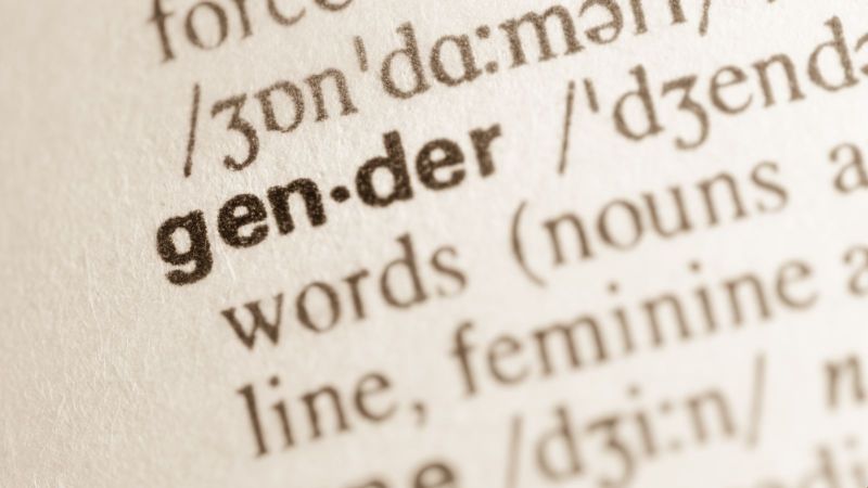 Definition des Wortes Gender im Wörterbuch